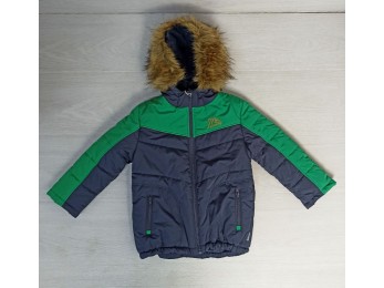 Куртка для хлопчика зима синя (693)